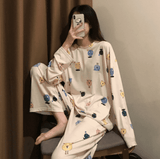 Comfortable Cotton Pajama Set - Off White