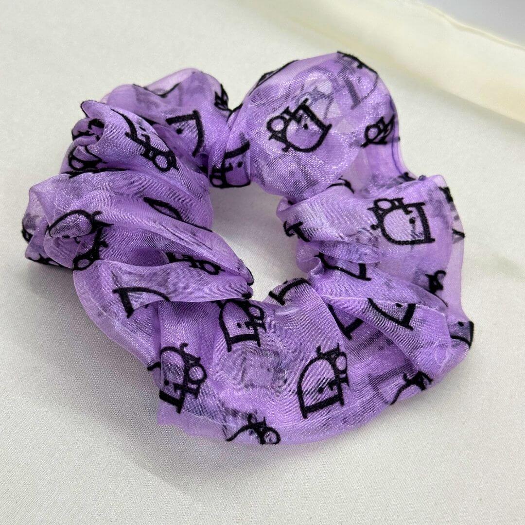 Organza Rubber Scrunchy