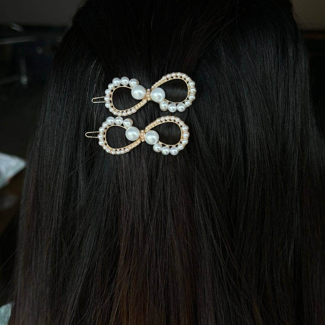 Pearls Hair Pin Pack of 2