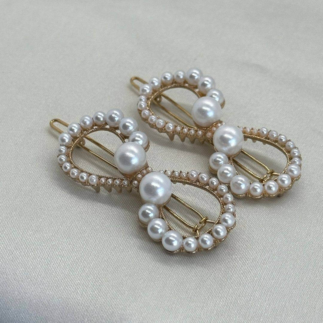 Pearls Hair Pin Pack of 2