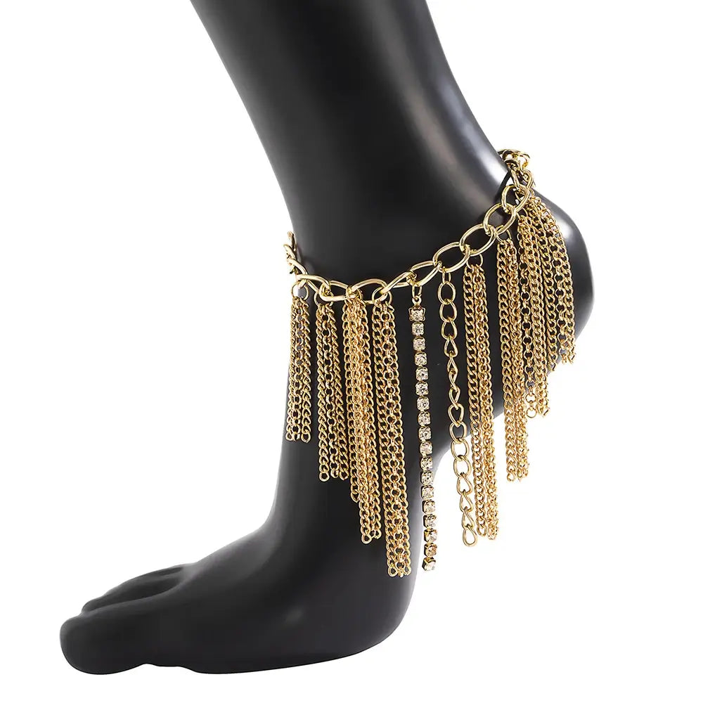Multi Layers Chain  Anklet style 4