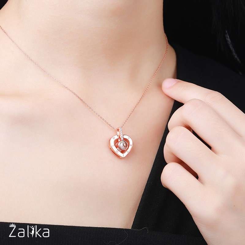 Projection Pendant Necklace