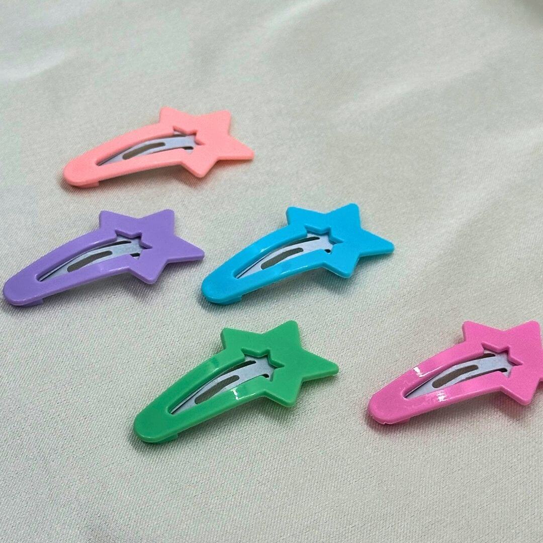 Kids Star Hair Pin mix And match