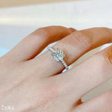 Shiny Round Bling Bling Thin Ring