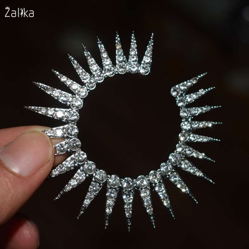 Shiny Sun Hoop Earrings