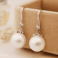 Simple Elegant Pearl Earrings