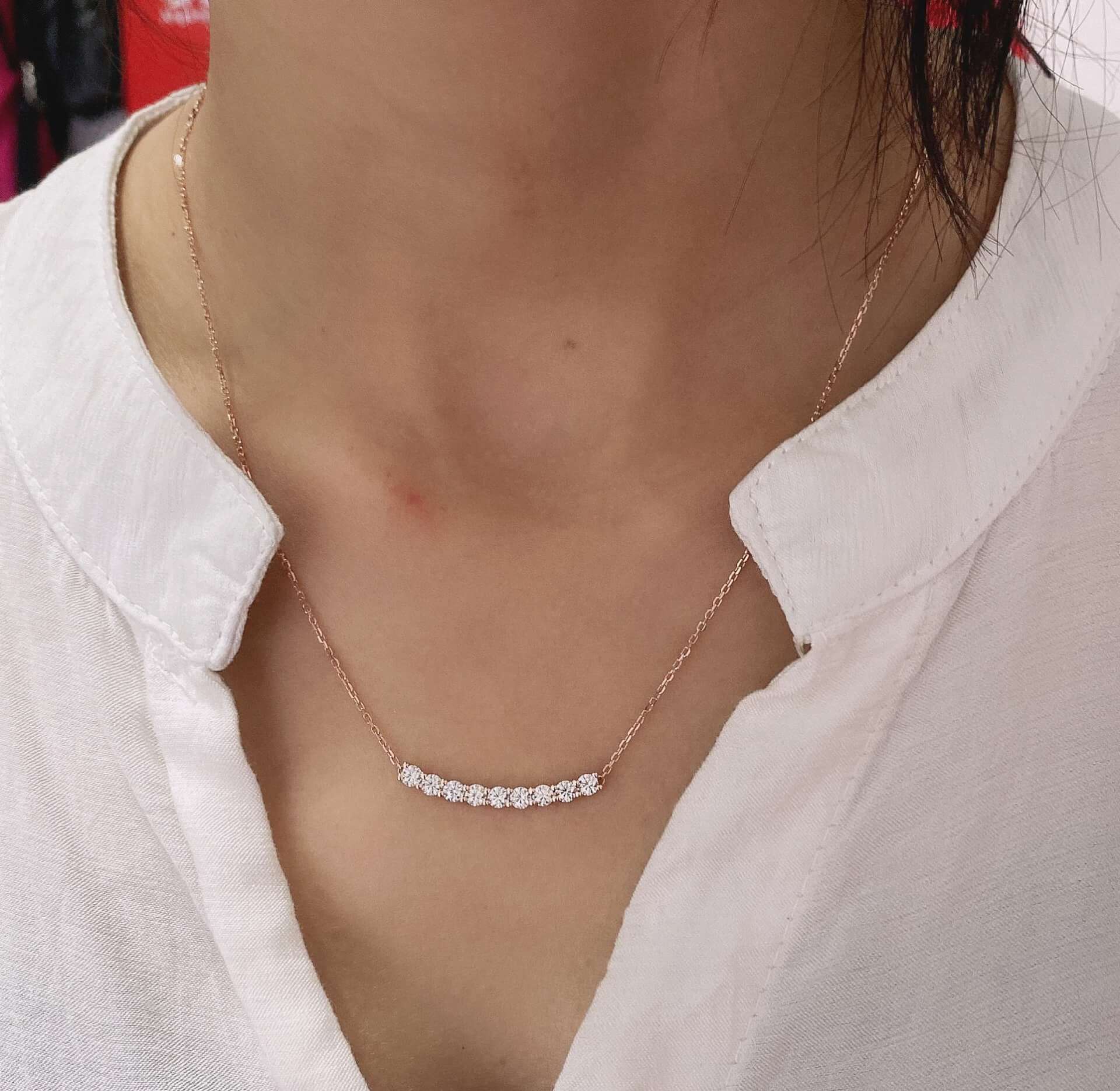 Slim Chain Pendant Necklaces