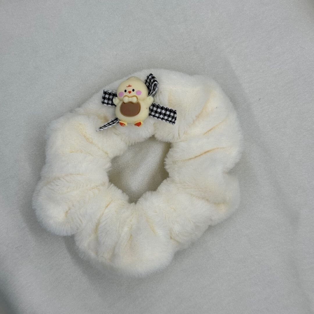 Soft Fur Hair Scrunchy