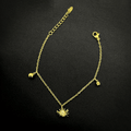 Spider 18k Gold Plated Chain Bracelet