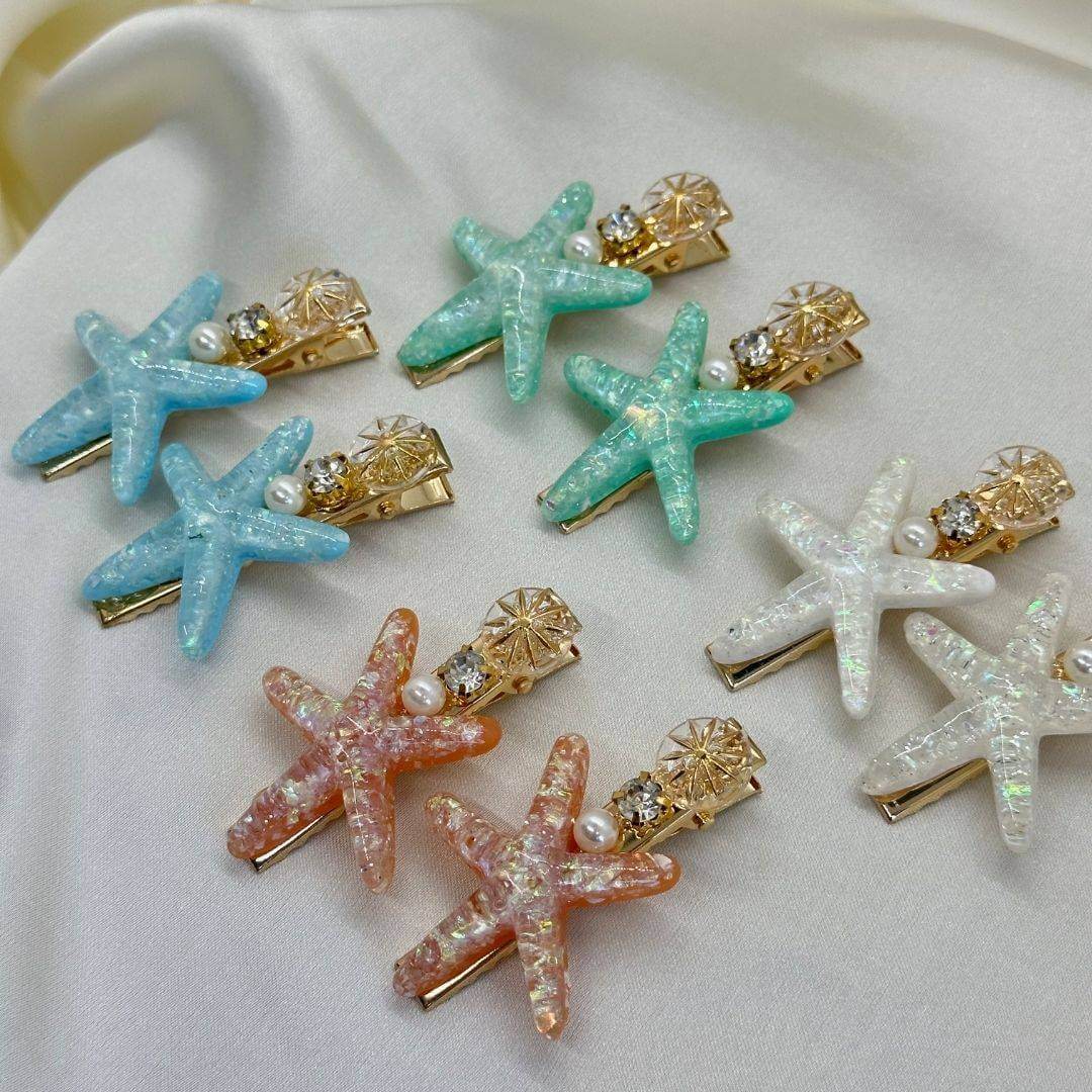 Starfish Hair Pin Pack of 2