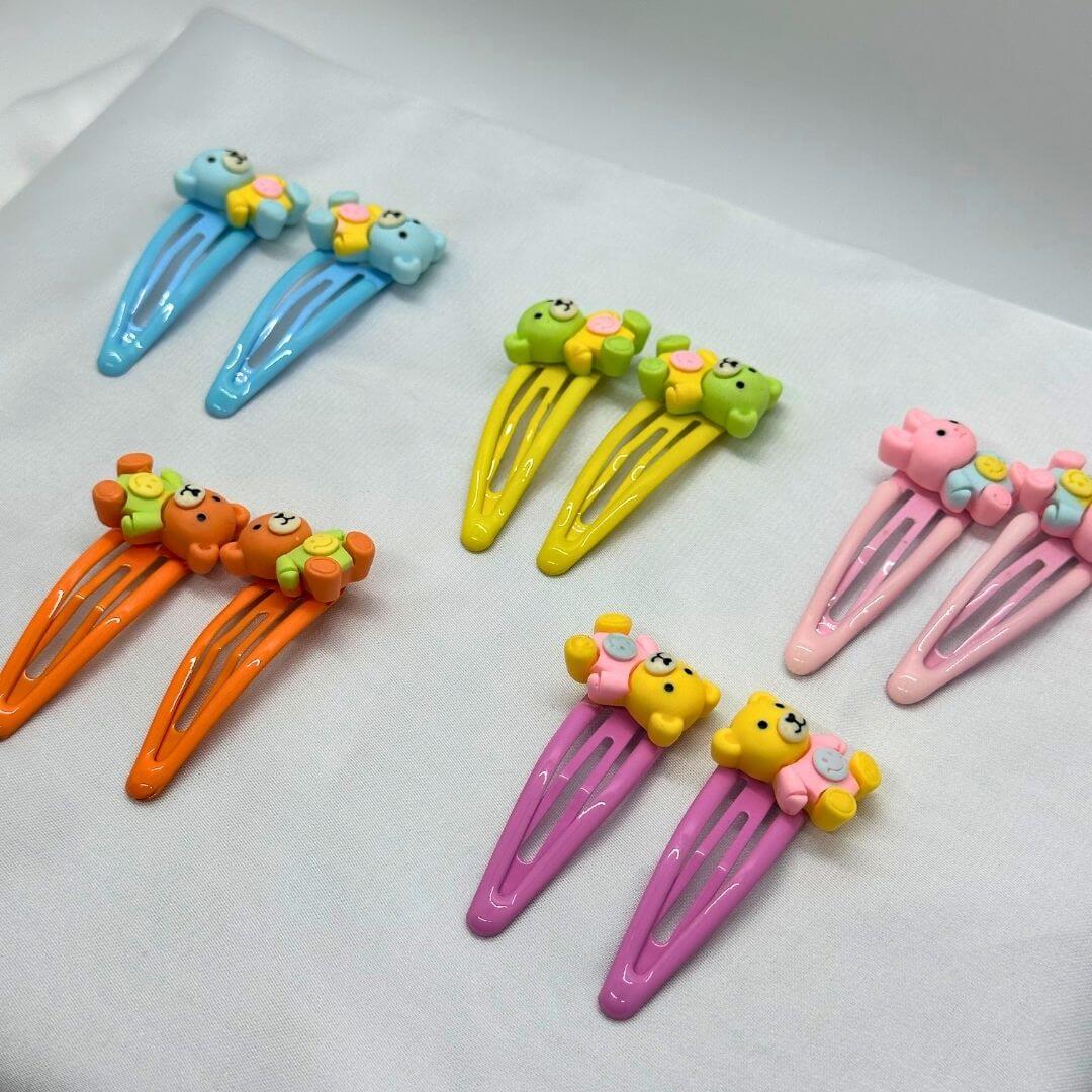Teddy Hair Pin Pack of 2