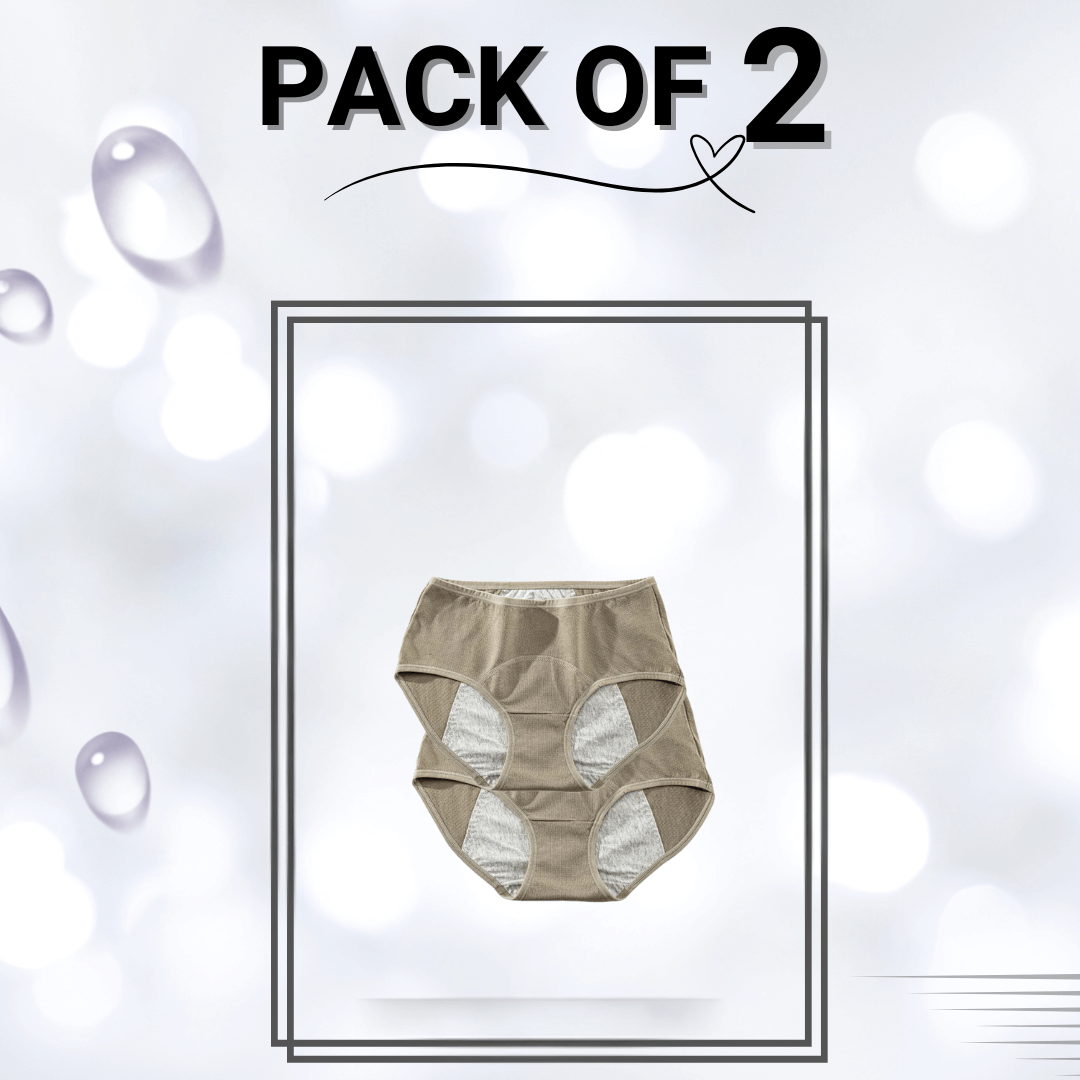 Pack Of 2 Period Panty-Large (Green, Green)