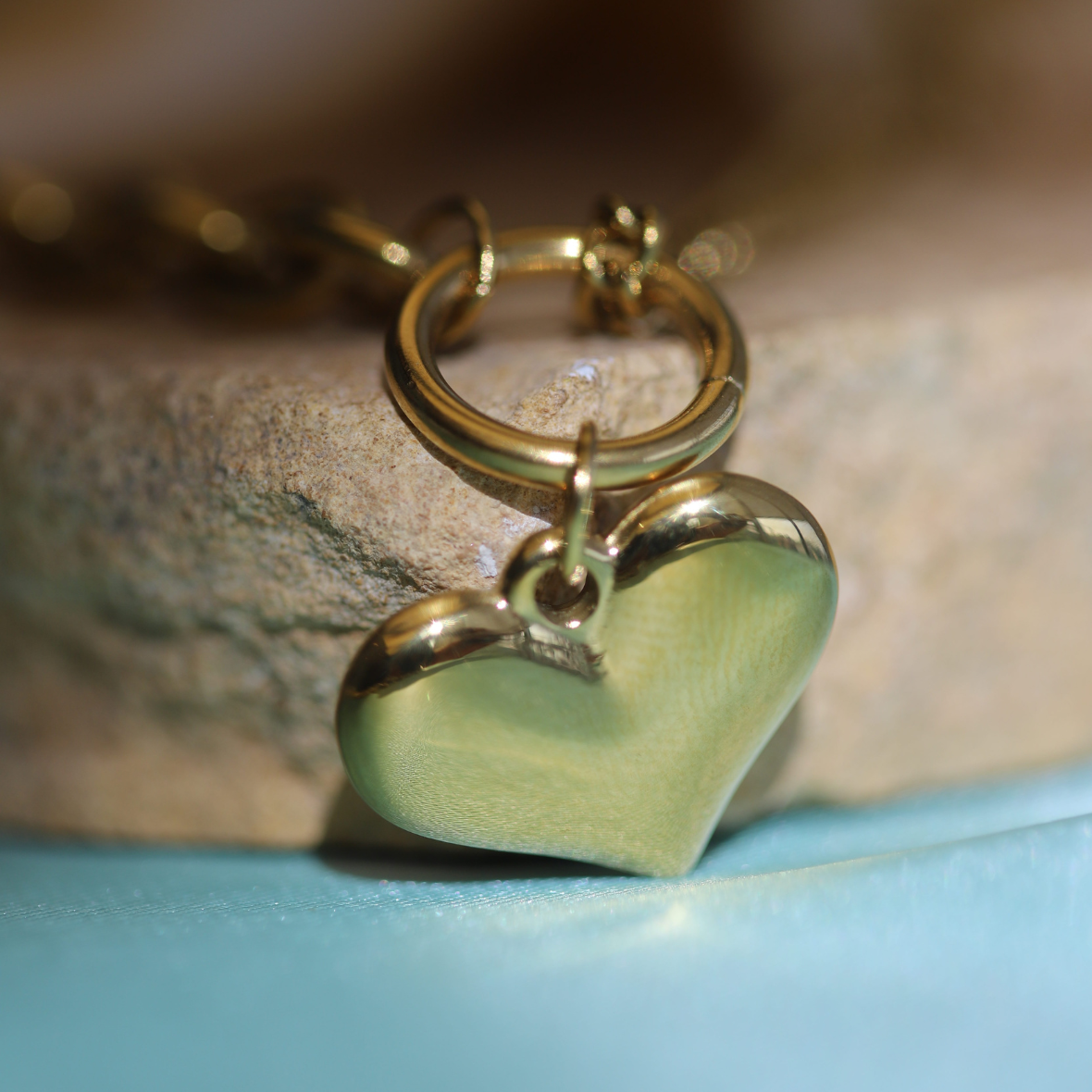 Gold Heart Bracelet
