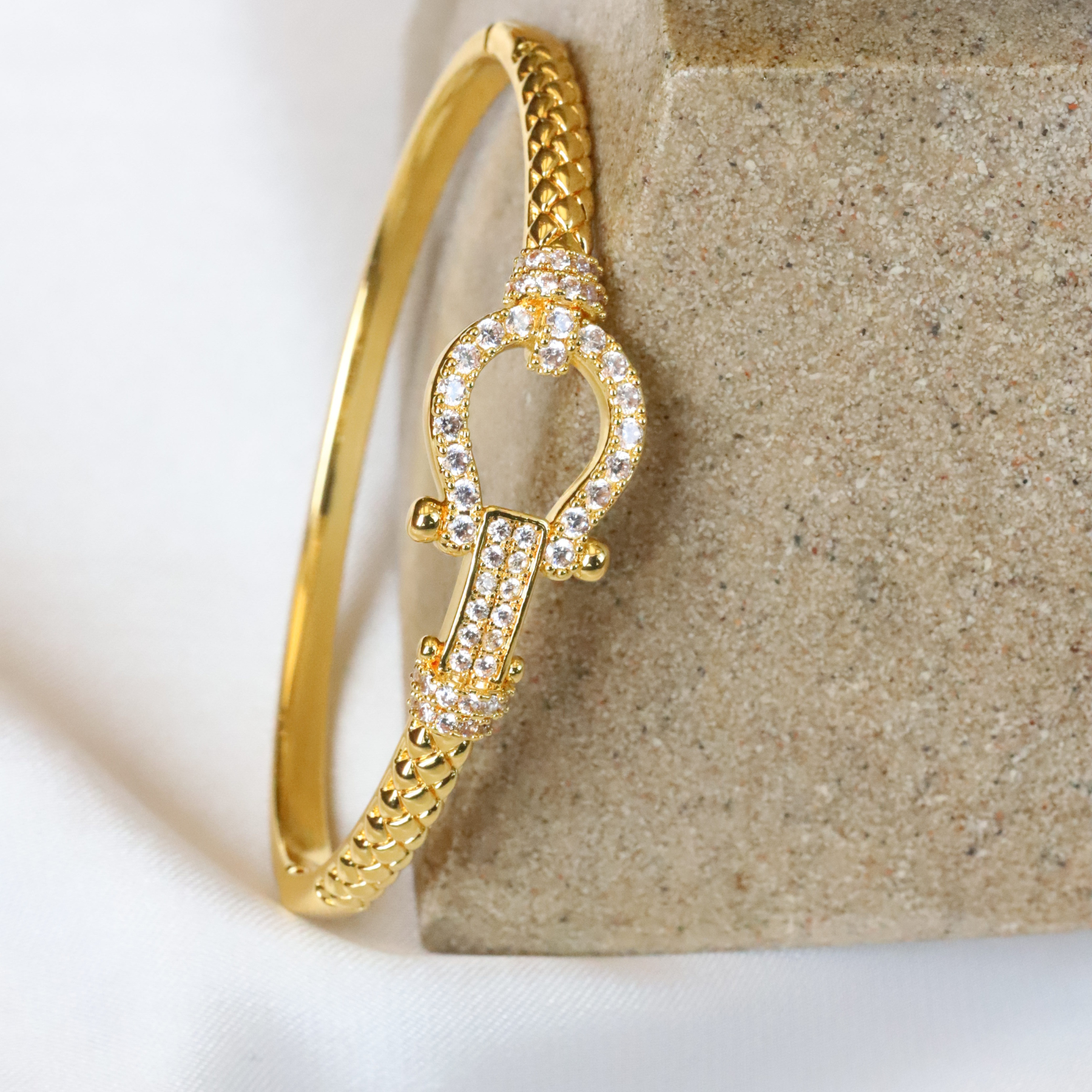 Elysian Golden Bangle