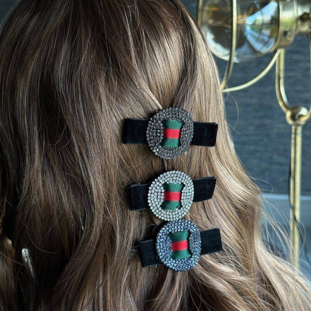 Velvet Hair Pin Pack of 2