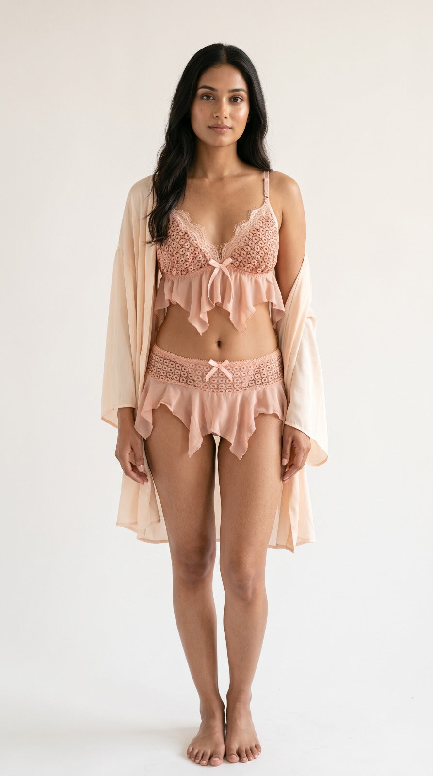 Fril Queen Net Set