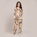 Floral Ladies Pajama Set - Skin With Bee