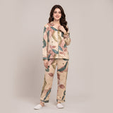 Floral Ladies Pajama Set - Skin With Bee
