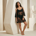 Sexy Off shoulder Lace Nighty