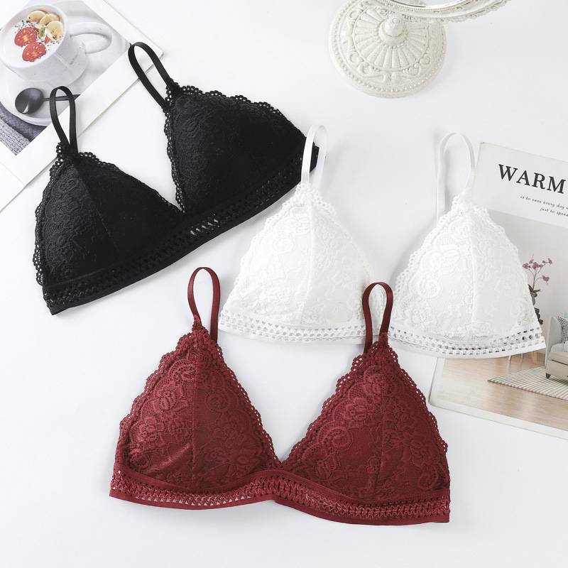 Wireless Triangle Cup Soft Bra