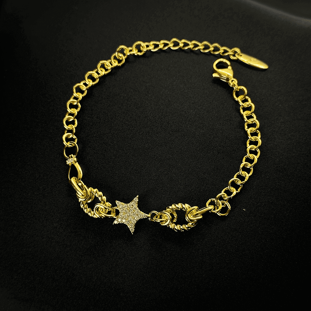 Zircon Stoned Bracelet