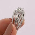 Luxury Multi Lines Diamond Ring