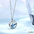 Ocean Mermaid Tears Clavicle Necklace