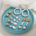 Tassel Baroque Pearl Drop Earrings