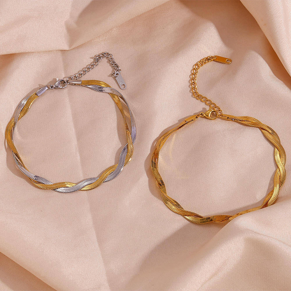 Cross Twisted Bracelet for girls