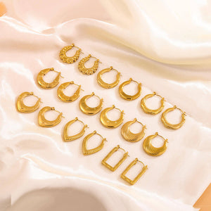 gold hoop earrings for girls