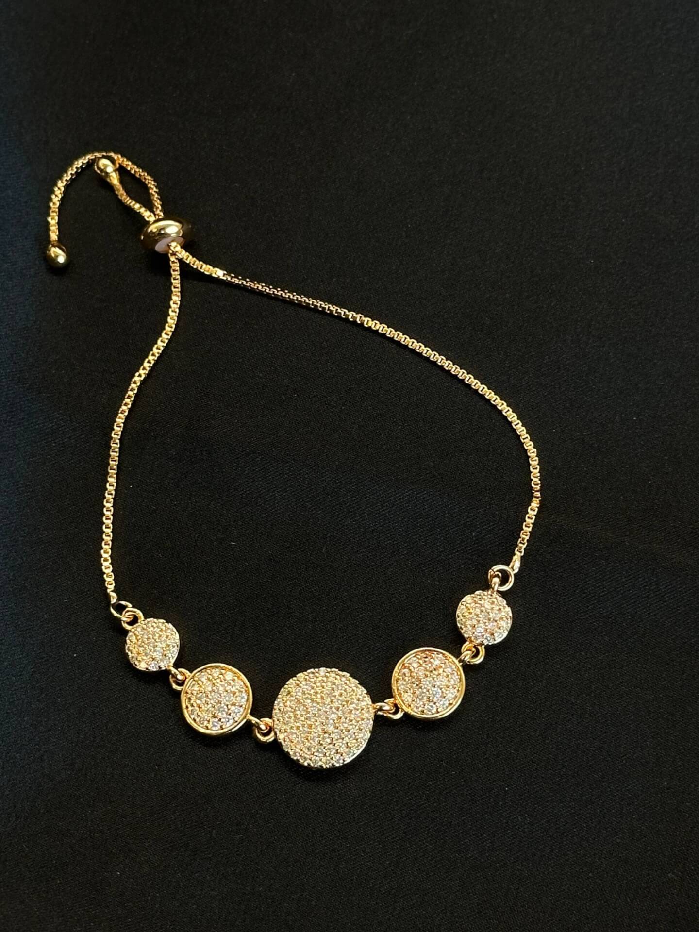 18K gold Plated High Jewelry Bracelet