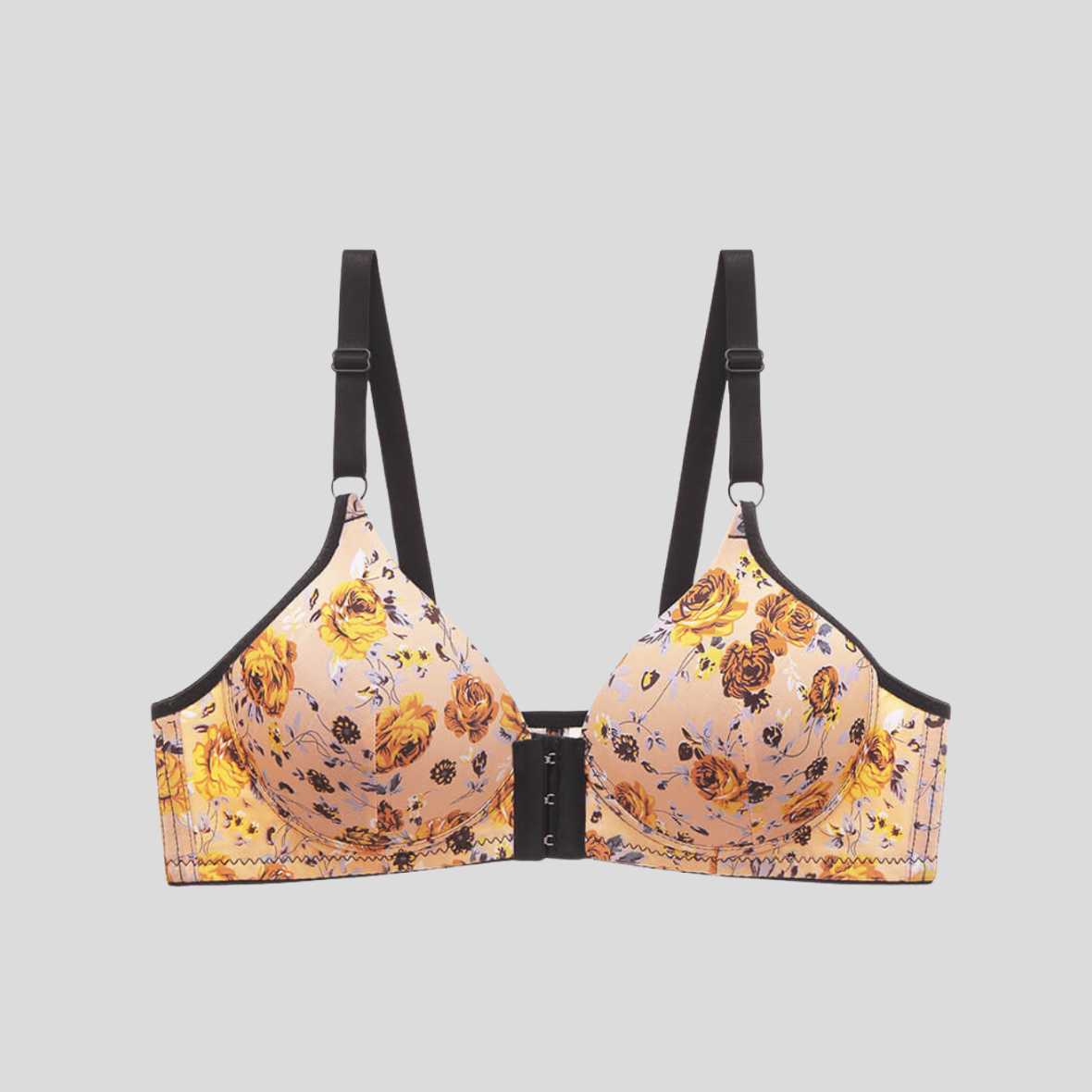 Floral Push up Bra