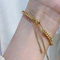Titanium steel fasteners bracelet