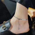 Steel Snake Bone Chain Anklet