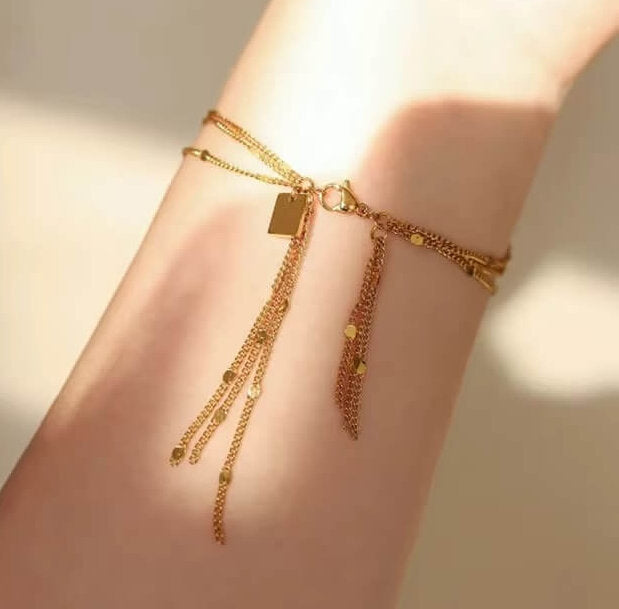 Zenith Tassel  Bracelet