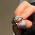 Moonlit Band Ring