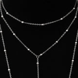 18K Bikini Bra Chain Body Jewelry