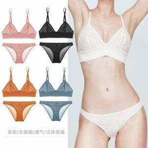 Lace Triangle Ultra-Thin Lingerie Sets
