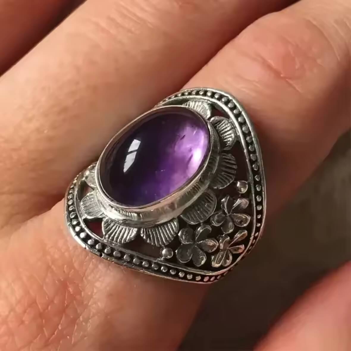 Vintage Amethyst Ring