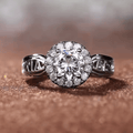 Elegant Charm Silver Plated Rings