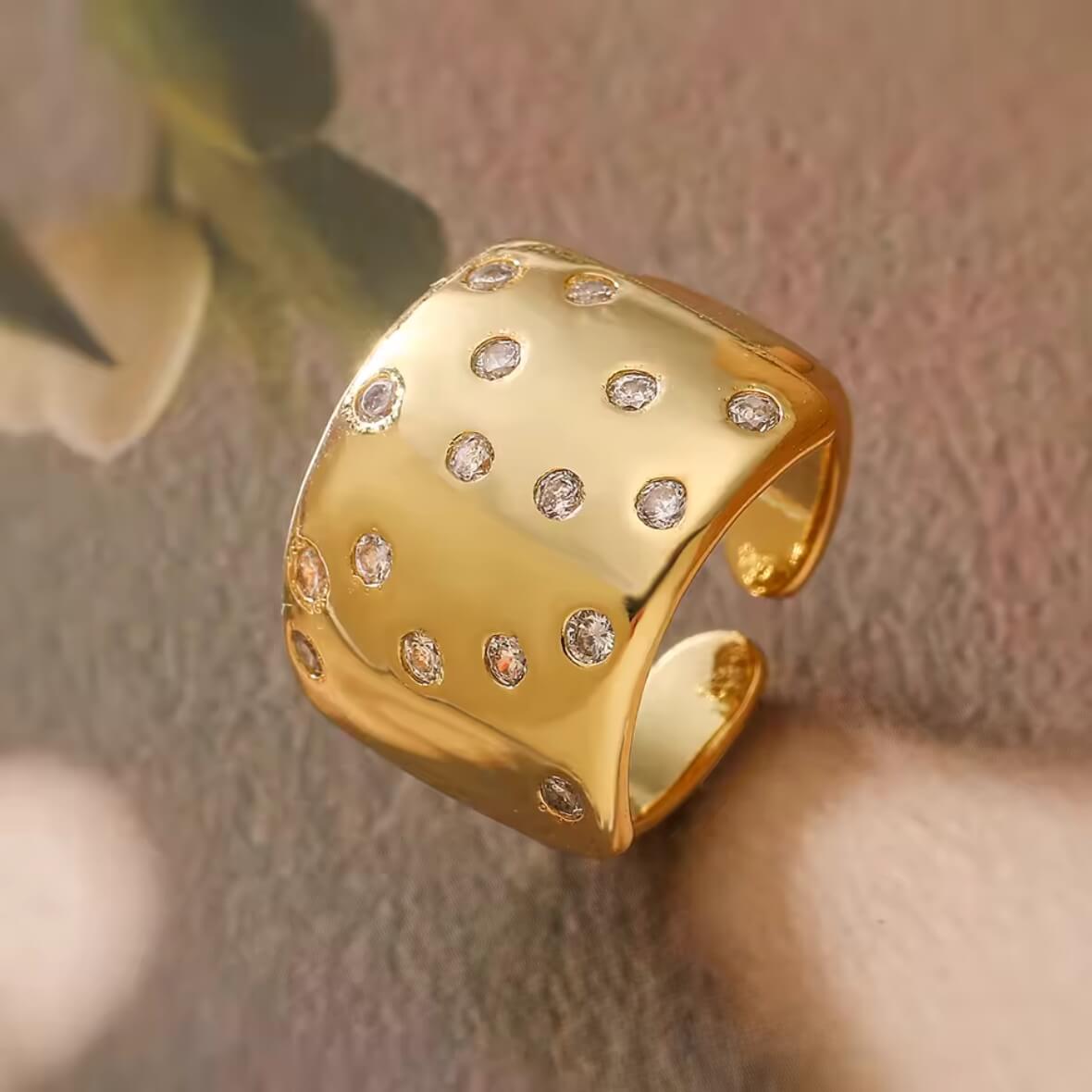 Goldstar Diamond Ring