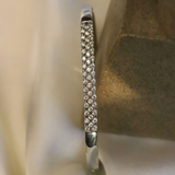 Moonveil Crystal Bangle