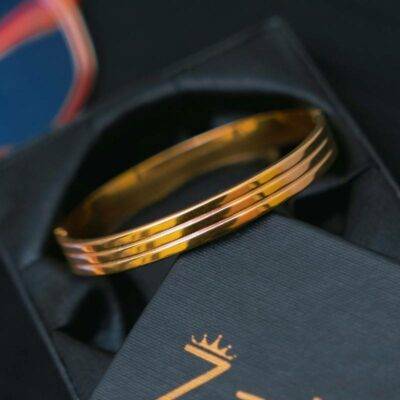 Stylish Bangle 18k Gold Plated bracelet for girls
