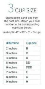 Calculate your cup size