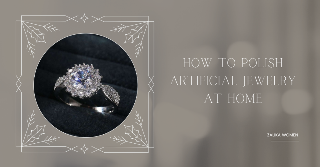 how to polish artificial jewelry