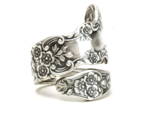 Silver Plated Vintage ring for womens